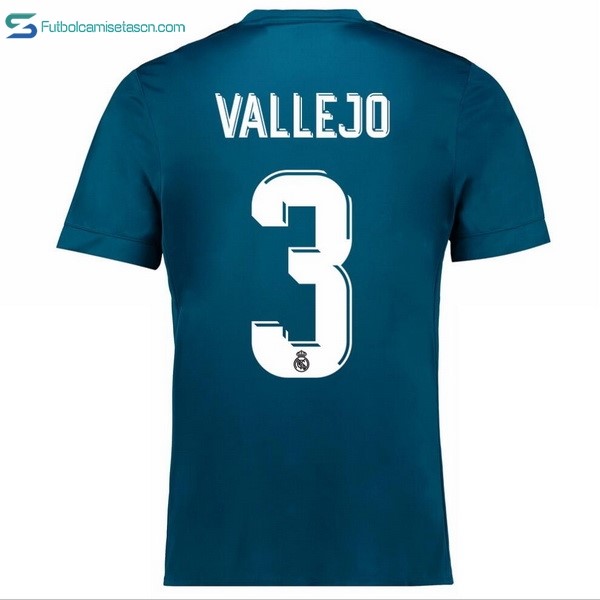 Camiseta Real Madrid 3ª Vallejo 2017/18